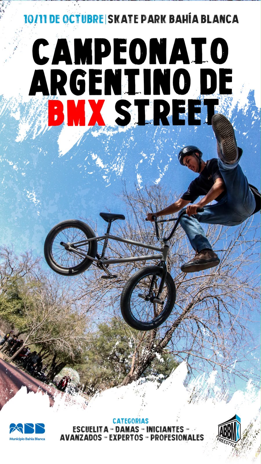Campeonato Argentino de BMX Street 2026 - Flyer oficial
